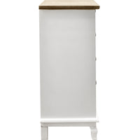 Vintage Accent Drawer With Carved Detailing And Natural Wood Finish Elegance And Functionality Combined Accent Chests 3 4 Drawers White Washed Primary Living Space Drawers Included Wood