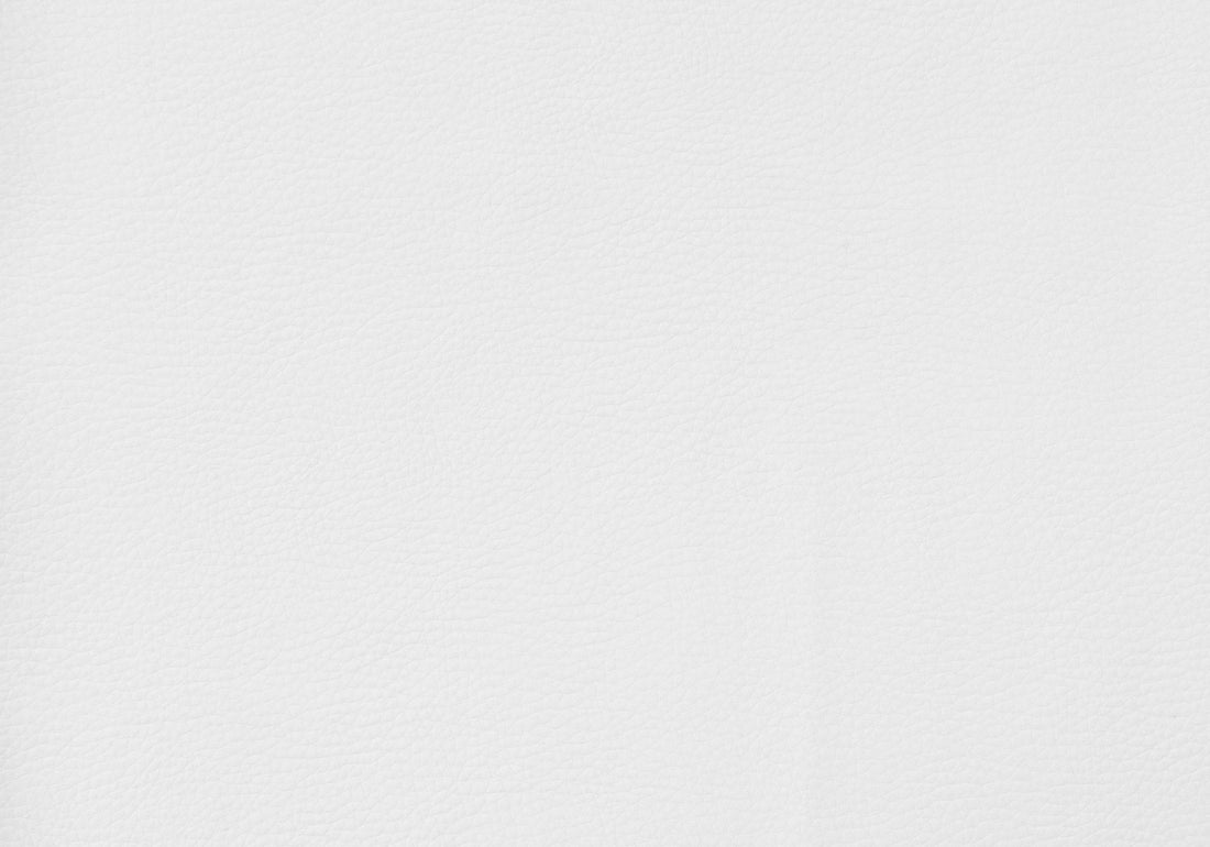 Bar Stool, Swivel, Bar Height, Adjustable, White Metal, Leather Look, Contemporary, Modern White Foam Faux Leather