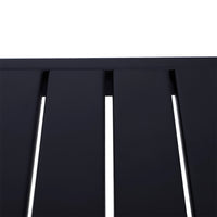 Outsunny 3Pcs Patio Bar Set With Soft Cushion, Rattan Wicker Outdoor Furniture Set For Backyards, Lawn, Deck, Poolside Black Steel