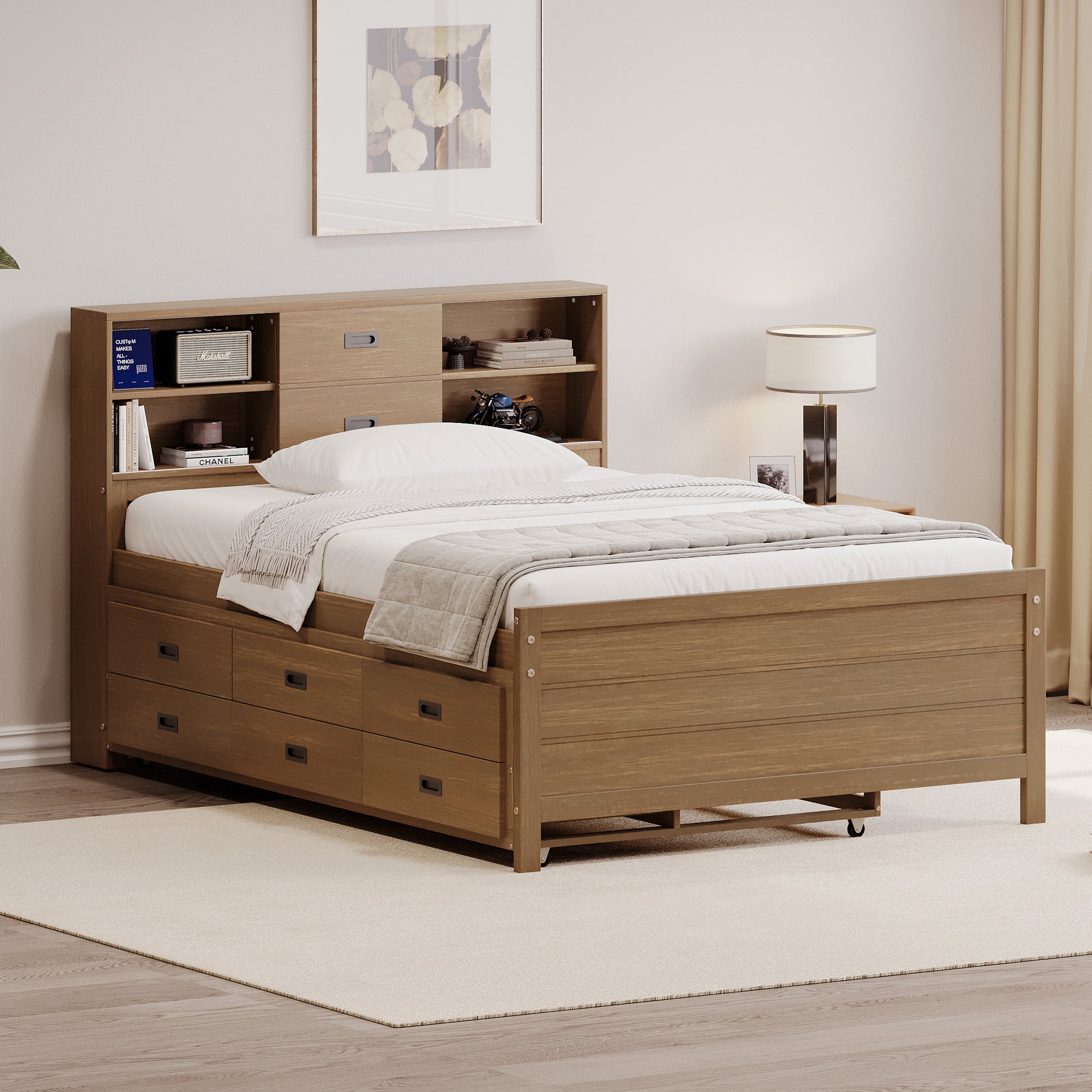 Bs324289Aad Box1 Walnut Solid Wood Mdf