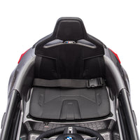 Bmw M4 12V Kids Ride On Painting Toy Car 2.4G W Parents Remote Control,Three Speed Adjustable,Power Display, Usb,Mp3 ,Bluetooth,Led Light,Story,A Handle With Wheels And A Pull, Easy To Carry Silver Polypropylene
