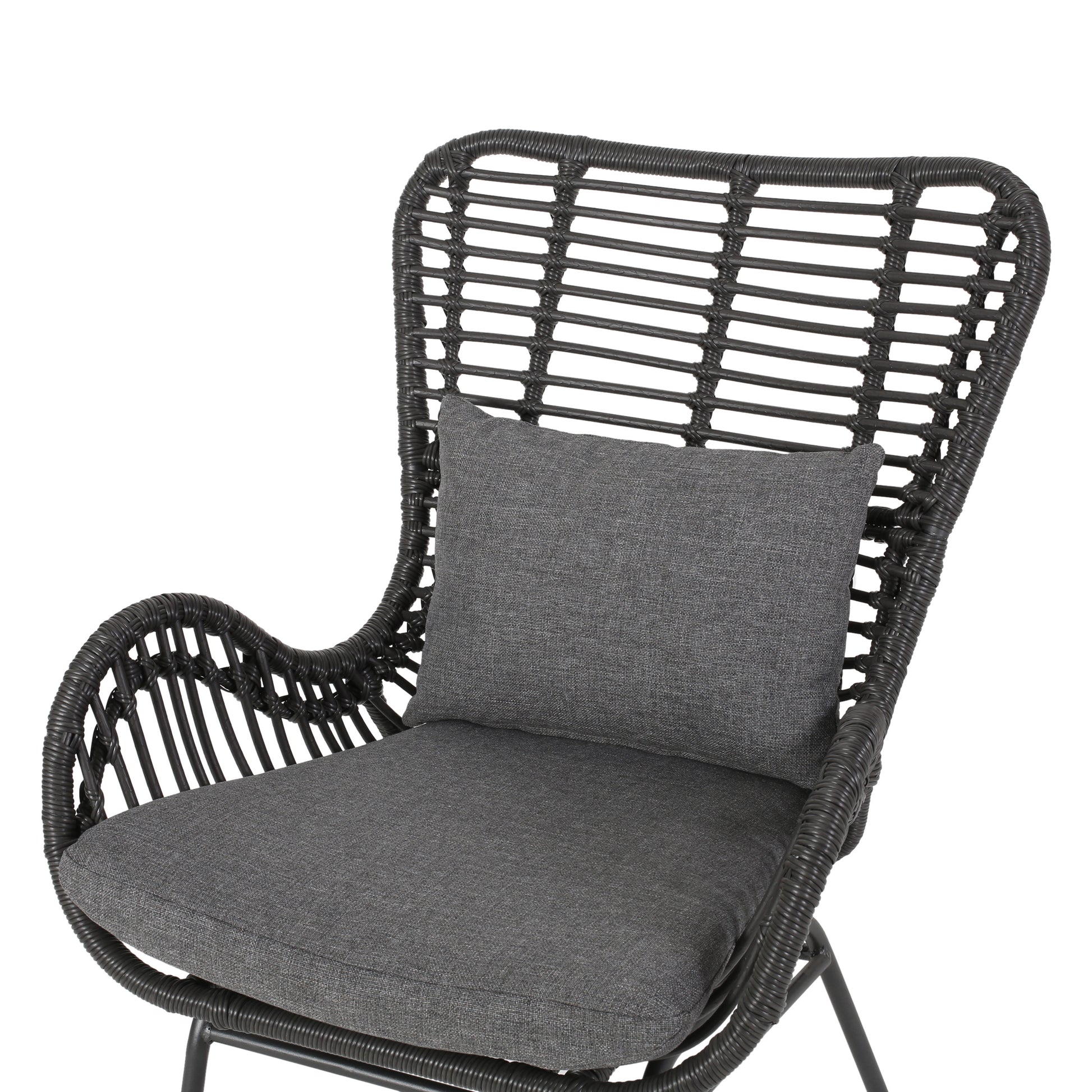Montana Chair Grey Iron Plastic