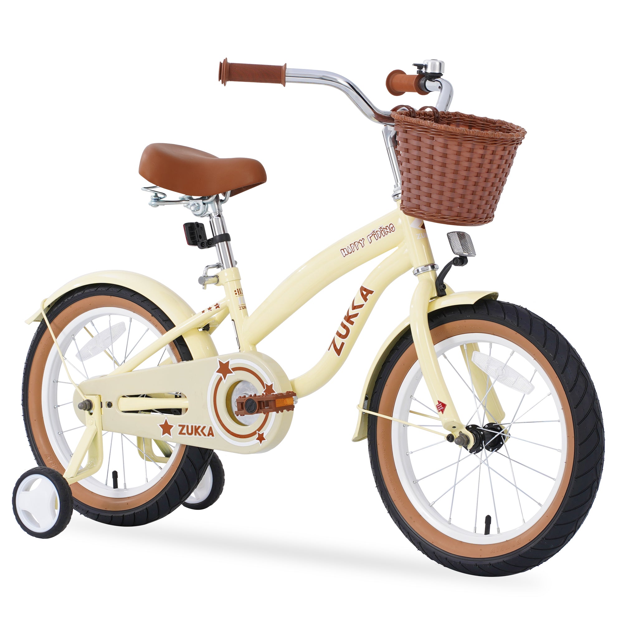 Multiple Colors,Girls Bike For 4 7Years Old Kids,16 Inch Wheeltraining Wheels Included Cycling Yellow Garden & Outdoor Steel