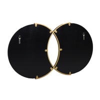 Wall Mirror Gold Iron