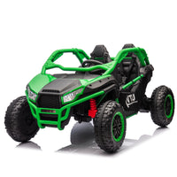 24V Two Seater Kids Ride On Utv W Parents Control,20In Seat Width,400W Super High Power,Four Wheel Suspension,Bluetooth,Mp3,Usb,Led Light,Horn,Rear Storage Space,Speeds 3.73 4.97Mph For Kids Aged 3