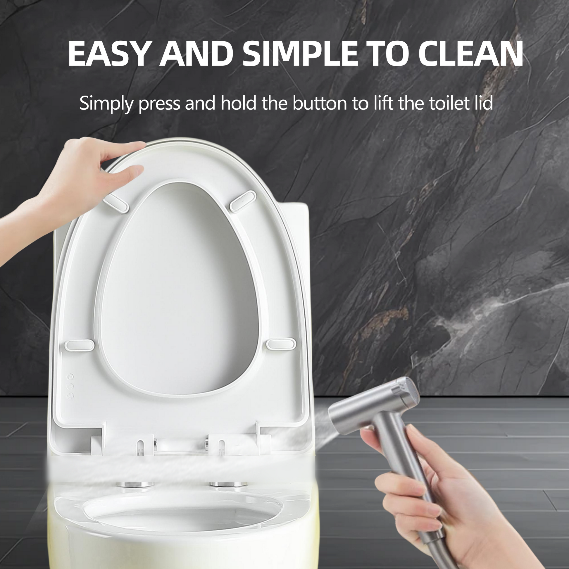 1.28 Gpf One Piece Toilet Single Flushwater Saving Elongated Comfort Height Floor Mounted, Soft Closing Seat, 1000 Gram Map Flushing Score Toilet, Gloss White 23T03 Gw White Ceramic