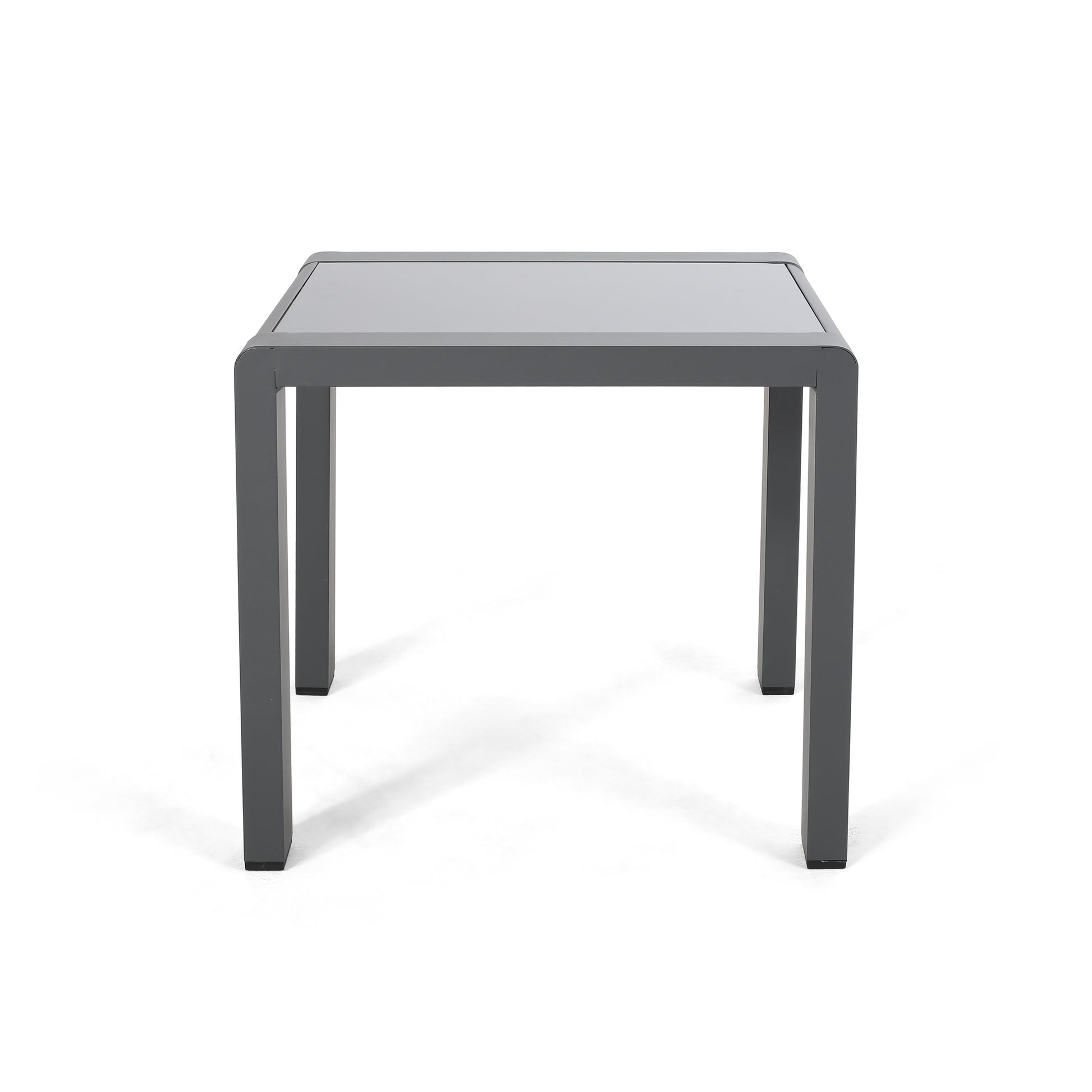 Cape Coral Side Table Grey Aluminium