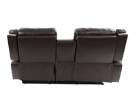 Motion Seat In Dark Brown Dark Brown Leather