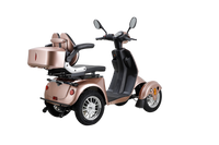 Fastest Mobility Scooter With Four Wheels For Adults & Seniors Rose Abs Pc