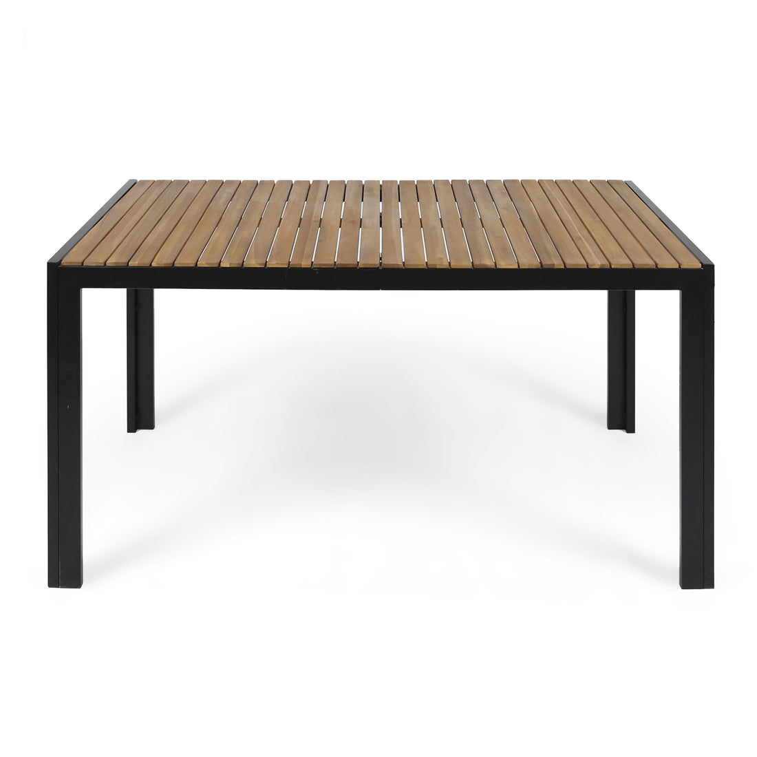 Pavilion 59 Dining Table Teak Wood Metal