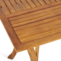 Hermosa 59" Rectangular Wood Table Teak Acacia Wood