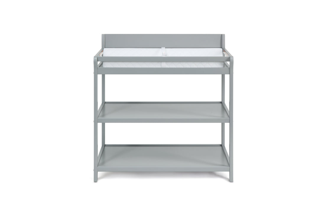 Shailee Changing Table Gray Grey Wood