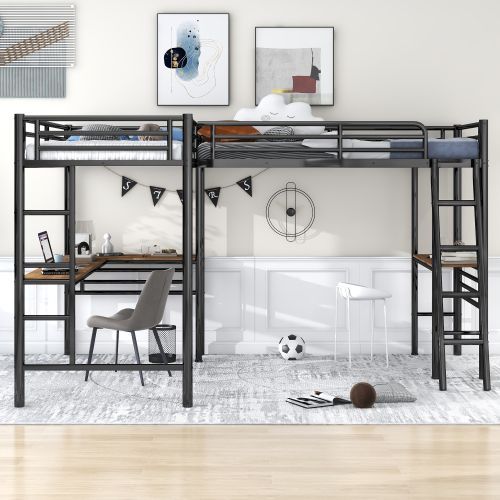 Twin Bed Twin Black Steel