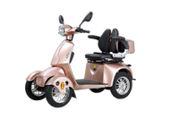 Fastest Mobility Scooter With Four Wheels For Adults & Seniors Rose Abs Pc