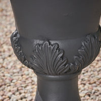 Delphine Urn Black Magnesium Oxide