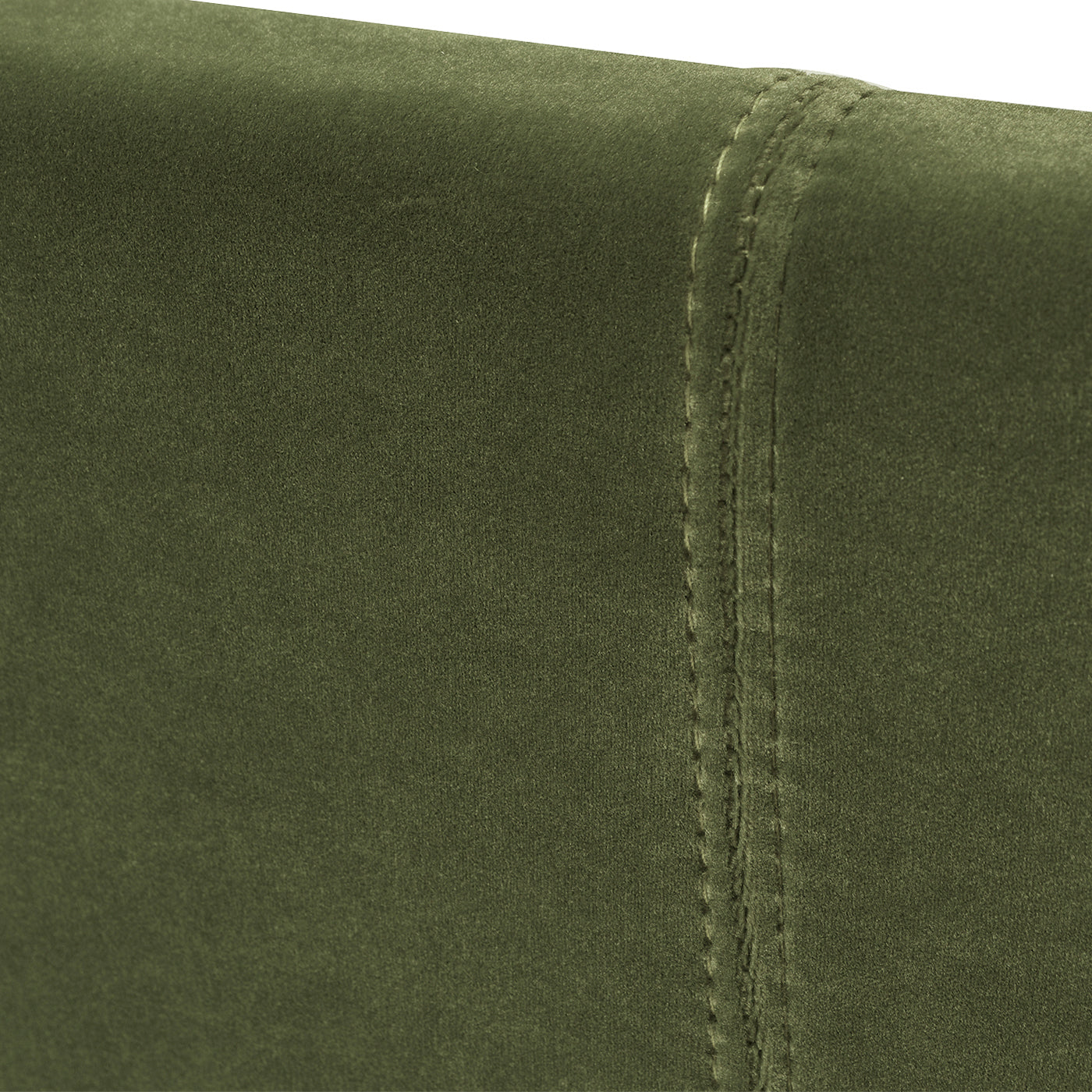 Marcella Upholstered Shelter Headboard Bed Set, King, Olive Green Performance Velvet Box Spring Required King Olive Green Wood Foam Velvet Velvet