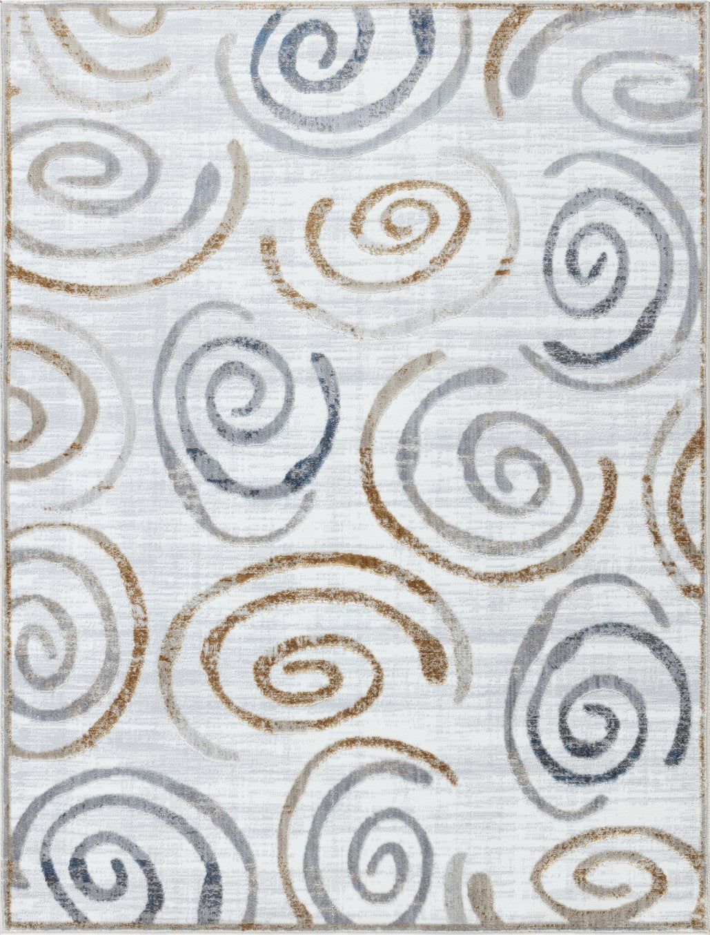 Nova Gc Soh9006 Multi 2 Ft. 7 In. X 7 Ft. Area Rug White Polyester