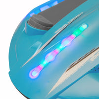 Electric Kids Racing Car With Music And Lights, Blue Blue 100 149 Lbs Polypropylene