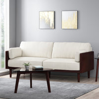 3 Aeater Sofa Beige Fabric