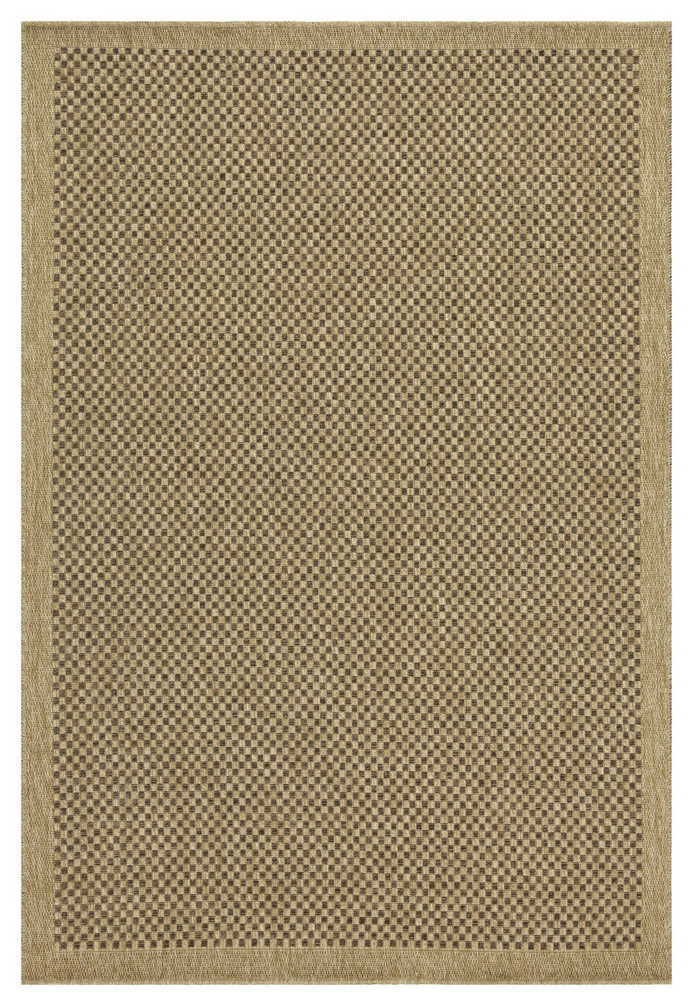 Earth Gc Ntl1005 Jute Mocha 7 Ft. 10 In. X 10 Ft. 3 In. Indoor Outdoor Area Rug Natural & Light Brown Polyester Polypropylene