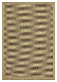 Earth Gc Ntl1005 Jute Mocha 7 Ft. 10 In. X 10 Ft. 3 In. Indoor Outdoor Area Rug Natural & Light Brown Polyester Polypropylene