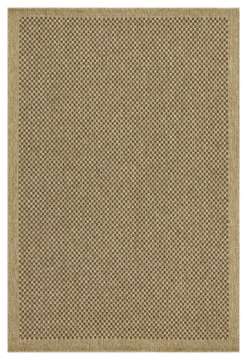 Earth Gc Ntl1005 Jute Mocha 5 Ft. 3 In. X 7 Ft. 3 In. Indoor Outdoor Area Rug Natural & Light Brown Polyester Polypropylene