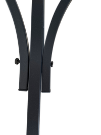 Metal Garden Arch Garden Arbor Trellis Climbing Plants Support Arch Outdoor Arch Wedding Arch Party Events Archway Black Black Iron
