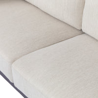 3 Aeater Sofa Beige Fabric