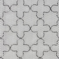 Fire Screen Black Silver Iron