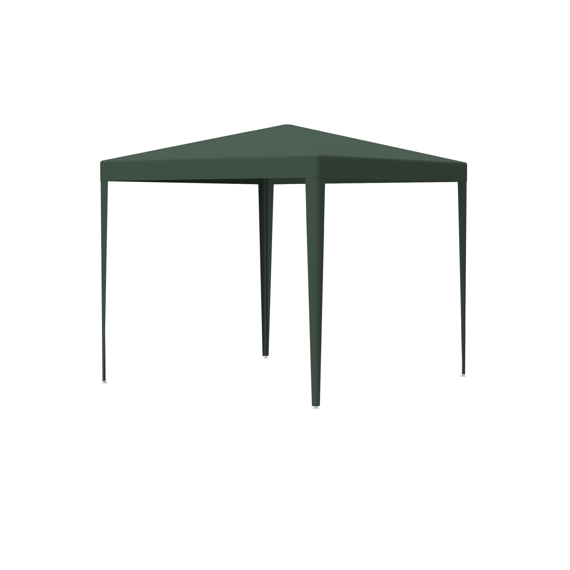 10'X10' Party Tent Outdoor Heavy Duty Gazebo Wedding Canopy 4 Removable Walls ,Green Green Steel