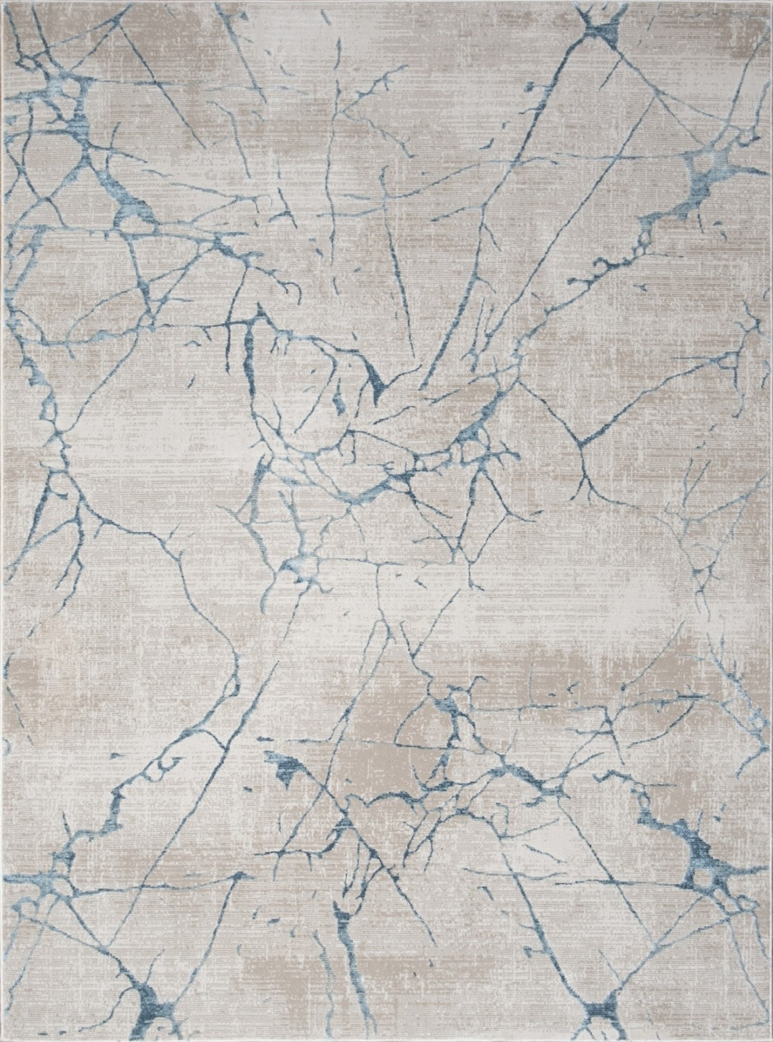 Elegance Gc Cnc6005 Blue 5 Ft. 3 In. X 7 Ft. 3 In. Area Rug Beige Polyester