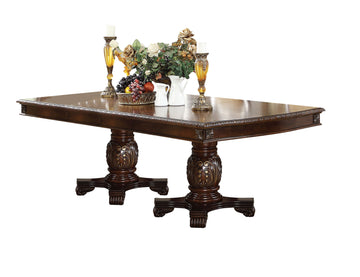 Chateau De Ville Dining Table, Espresso 64075A Espresso Wood