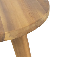 Marina Side Table Natural Stained Acacia Wood