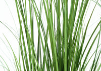 Artificial Plant, 47" Tall, Grass Tree, Indoor, Faux, Fake, Floor, Greenery, Potted, Real Touch, Decorative, Green Grass, Black Pot Green Foam Plastic