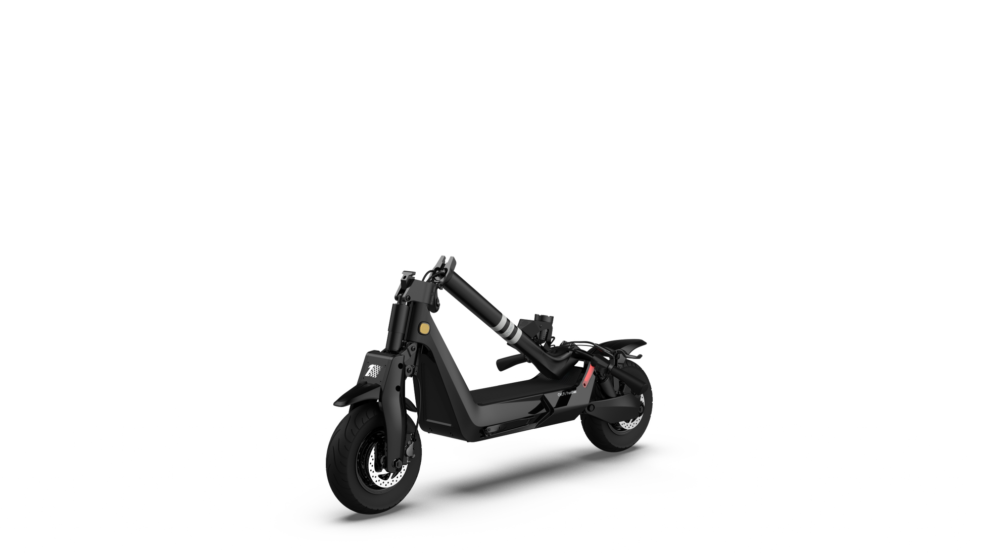 Super Electric Scooter W 31 Mi Max Range & 37 Mph Max Speed Black Black Aluminum