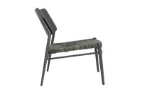 Aluminium 3 Piece Patio Set Bistro Table And Chairs Setbackyard, Garden, Living Room, Light Gray Grey Steel
