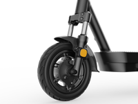 Dual Suspension Electric Scooter W 43.5 Miles Max Operating Range & 24 Mph Max Speed Black Black Aluminum