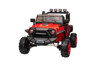 24V 9Ah Ride On Toy For Big Kids, 2 Seater Powered Ride On Truck Car With Remote,Red Red Abs