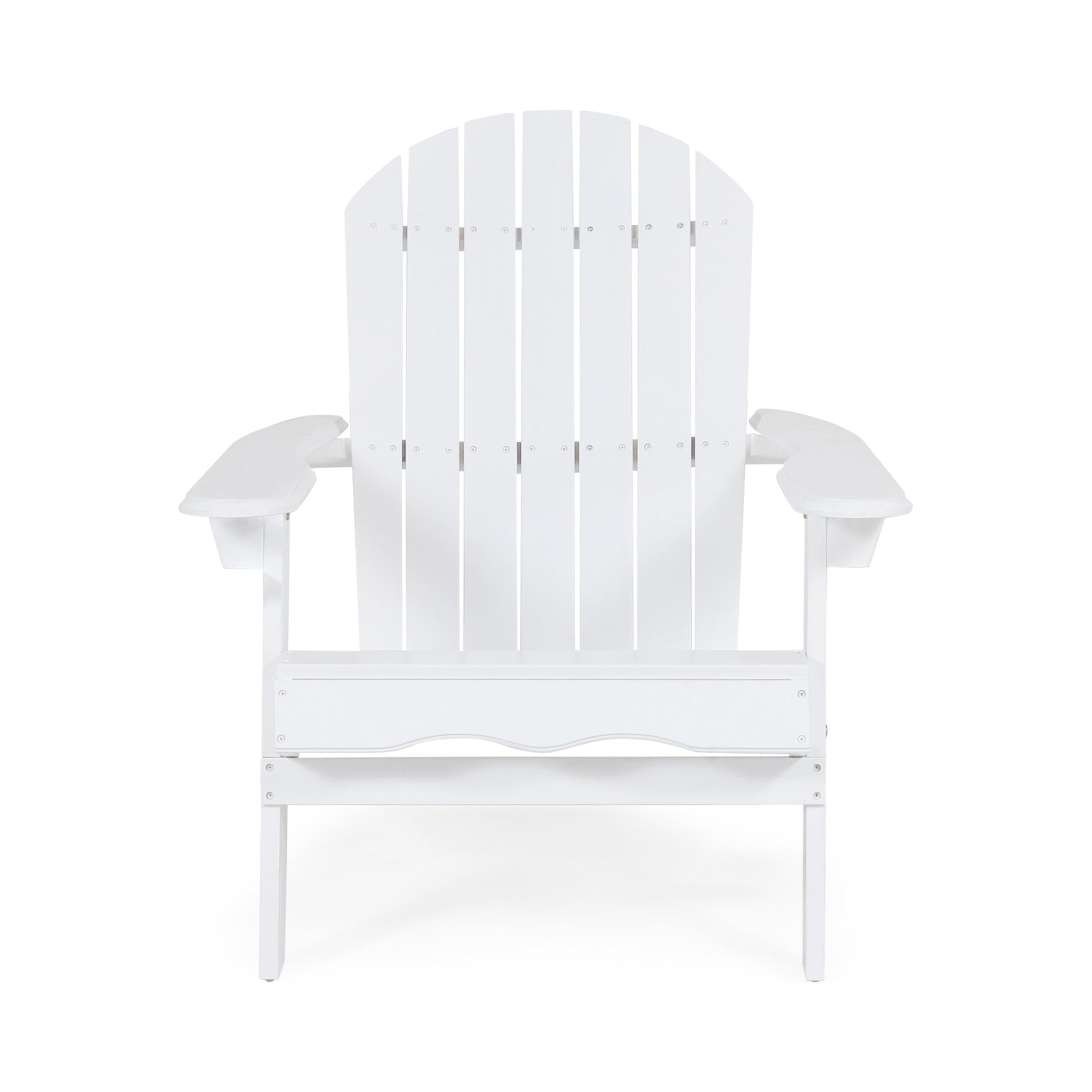 Malibu Adirondack Chair White Acacia Wood