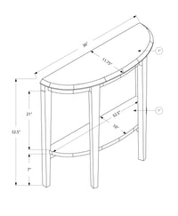 Accent Table, Console, Entryway, Narrow, Sofa, Living Room, Bedroom, White Laminate, Contemporary, Modern White Particle Board