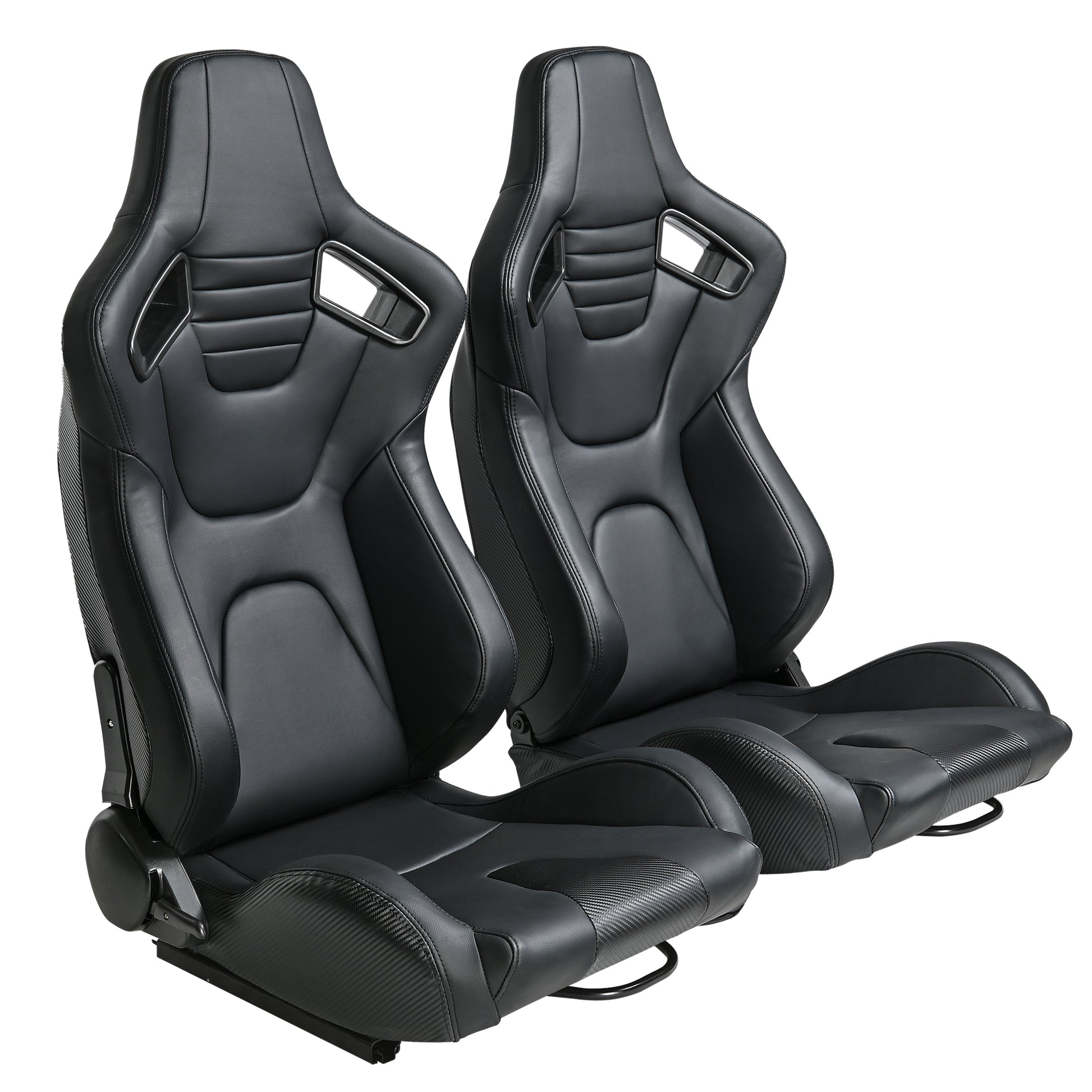 Racing Seat Black Vinyl