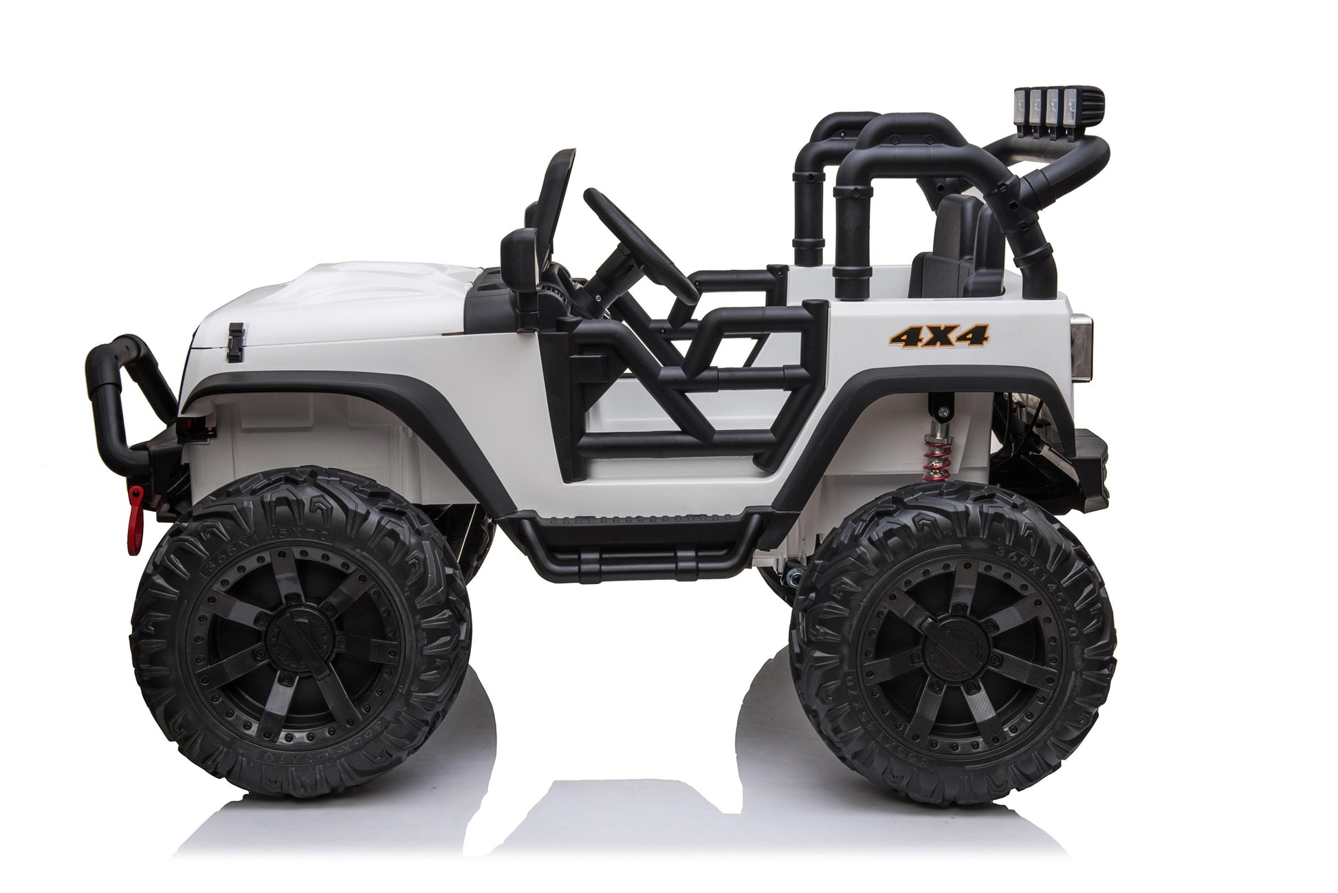 Jeep White White Plastic