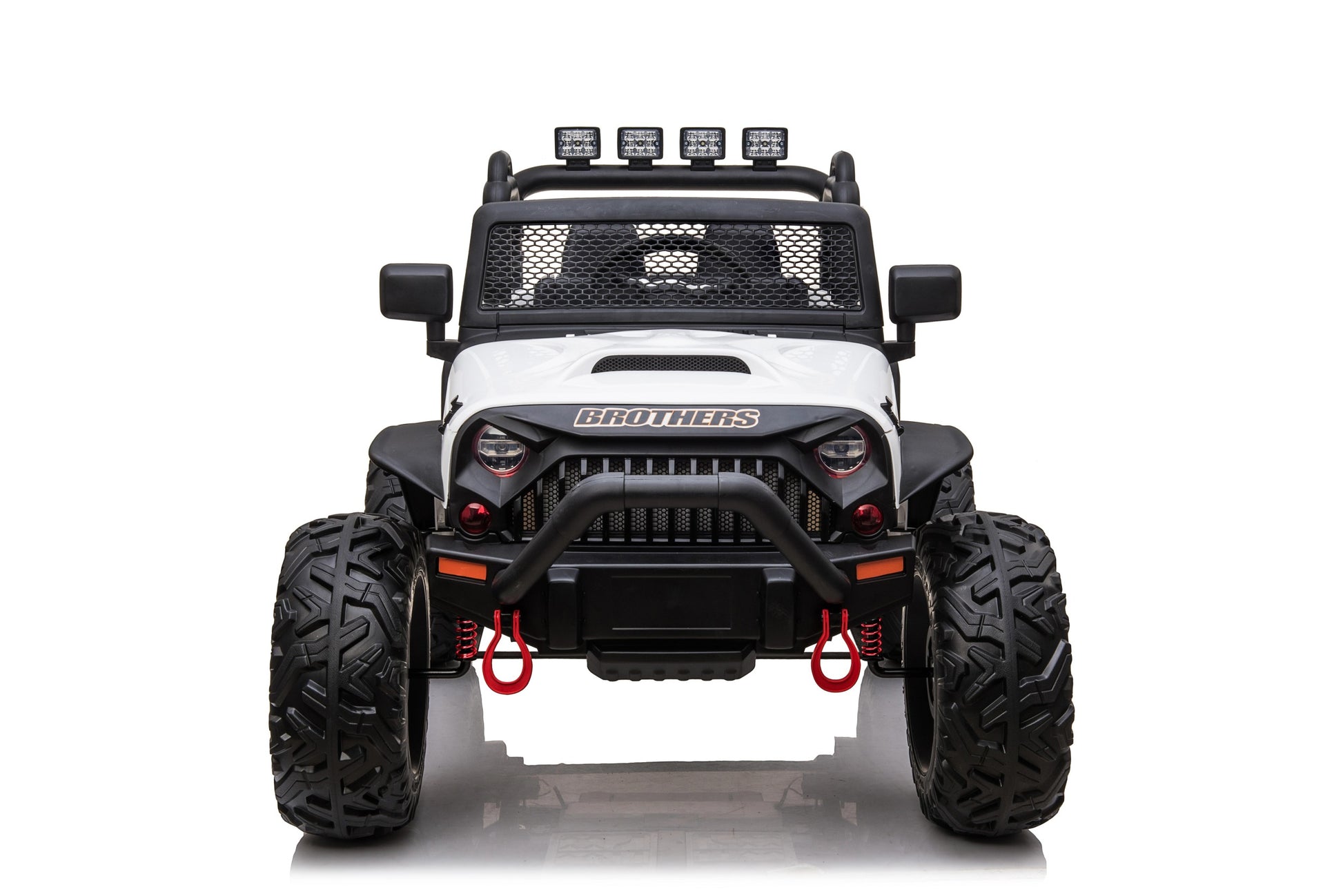 Jeep White White Plastic