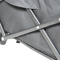 Mini Folding Wagon Garden Shopping Beach Cart Black Blue Black Steel