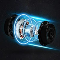 Simple Deluxe 20 Inch 3 Speed High Velocity Heavy Duty Metal Industrial Floor Fans Quiet For Home, Commercial, Residential, And Greenhouse Use, Outdoor Indoor, Black, 2 Pack Black Metal