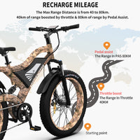 Aostirmotor S18 1500W 26" 1500W Electric Bike Fat Tire 48V 15Ah Removable Lithium Battery Mountain Bicycle Shimanos Bicycle Full Suspension Mtb Bikes For Adults Cycling Brown Garden & Outdoor Aluminium