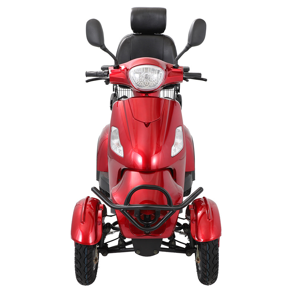 Electric Mobility Scooter With Big Size ,High Power Red Abs Pc