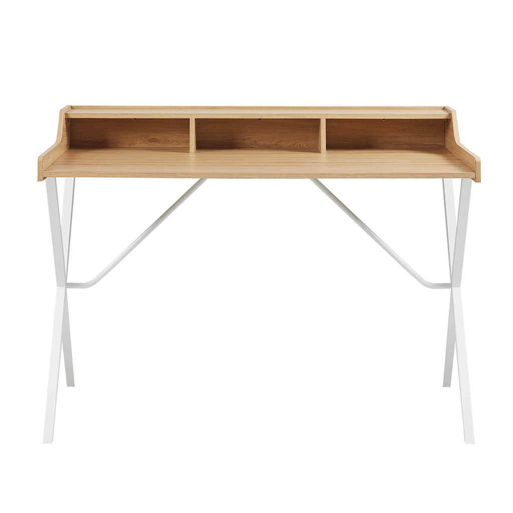 Laurel Desk Natural White Mdf