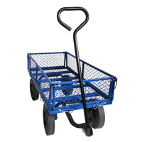 Tools Cart Wagon Cart Garden Cart Trucks Make It Easier To Transport Firewood Black Metal