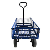 Tools Cart Wagon Cart Garden Cart Trucks Make It Easier To Transport Firewood Black Metal
